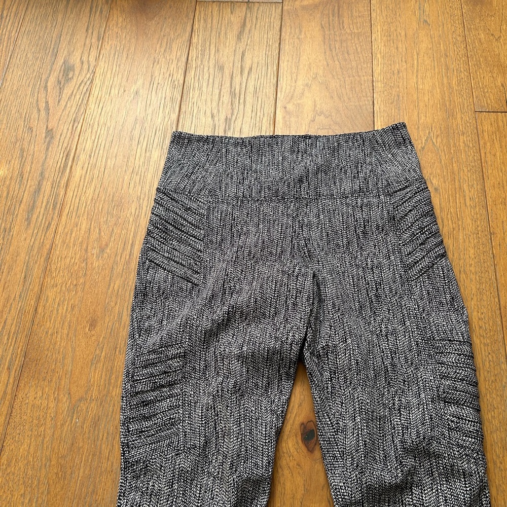 Athleta Delancey Textured Moto Tight Legging